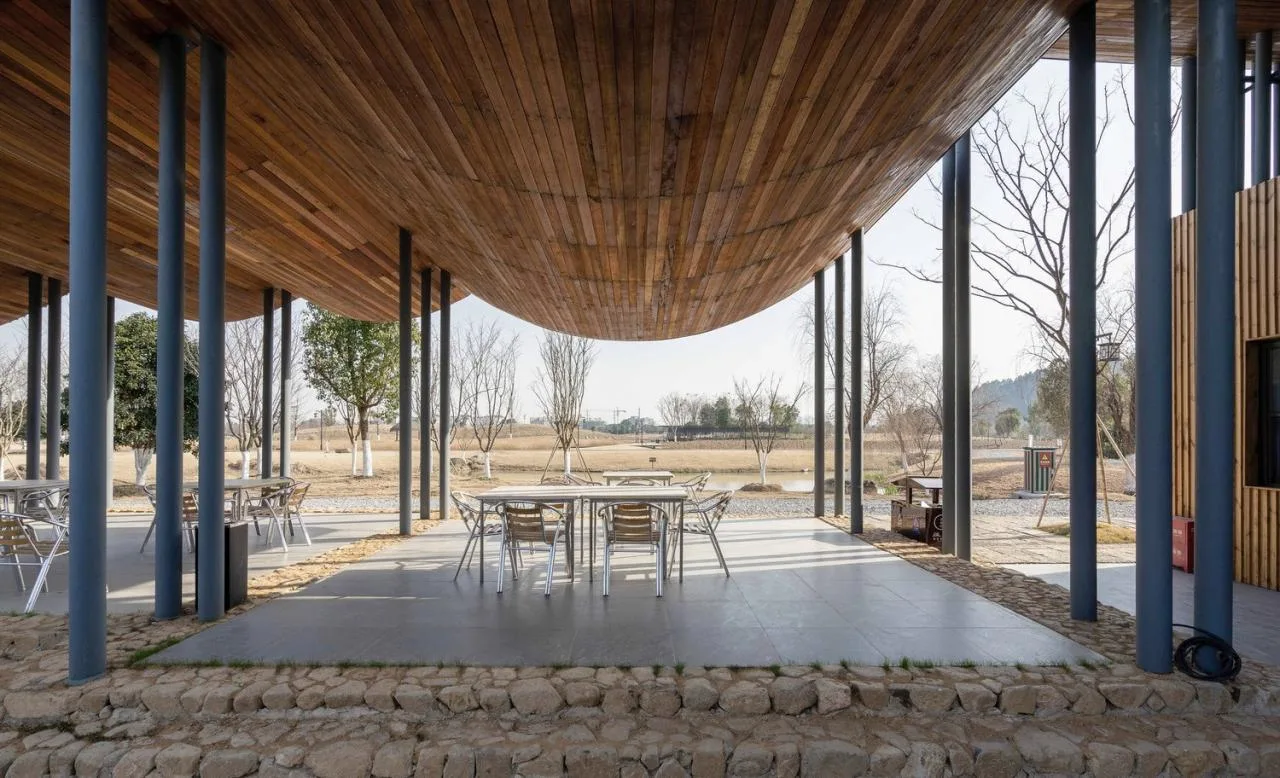 BIM Architecture | Jingshan Flower Sea Pavilion/Zhejiang Agriculture and Forestry University Landscape Design Institute+Hangzhou Dongwei Architecture