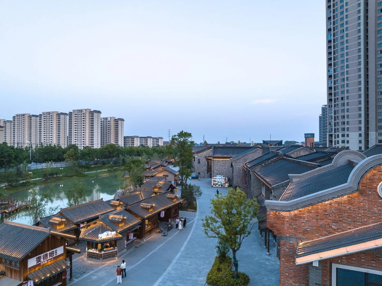 BIM Architecture | Ancient Charm and New Life, Space and Group Images: Fuyang Goujie/Baitao Architecture