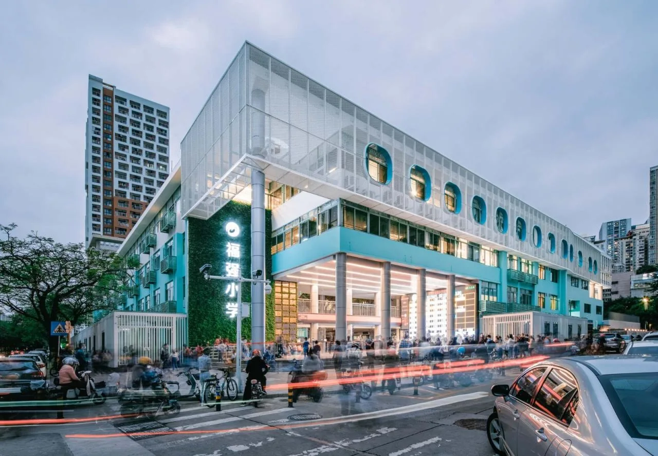 BIM Architecture | Learning Platform - Shenzhen Fuqiang Primary School/Zhongzhu Building