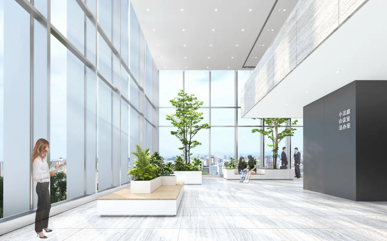 BIM Architecture | Solidified Justice • Changzhou Intermediate People's Court Expansion/Jianhe Architecture