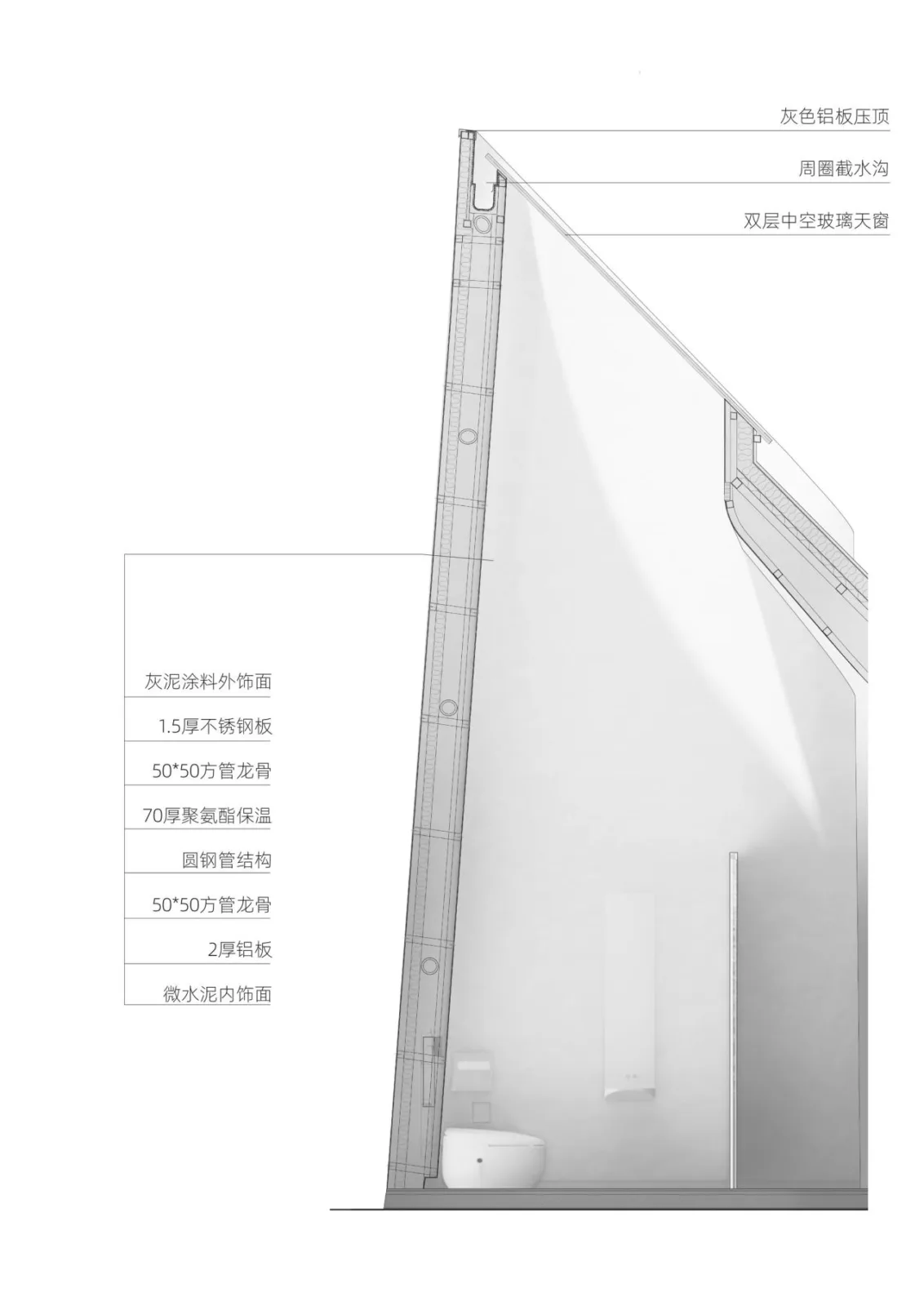 BIM Architecture | Tianguang Handwashing Hall/Crowdbuilding