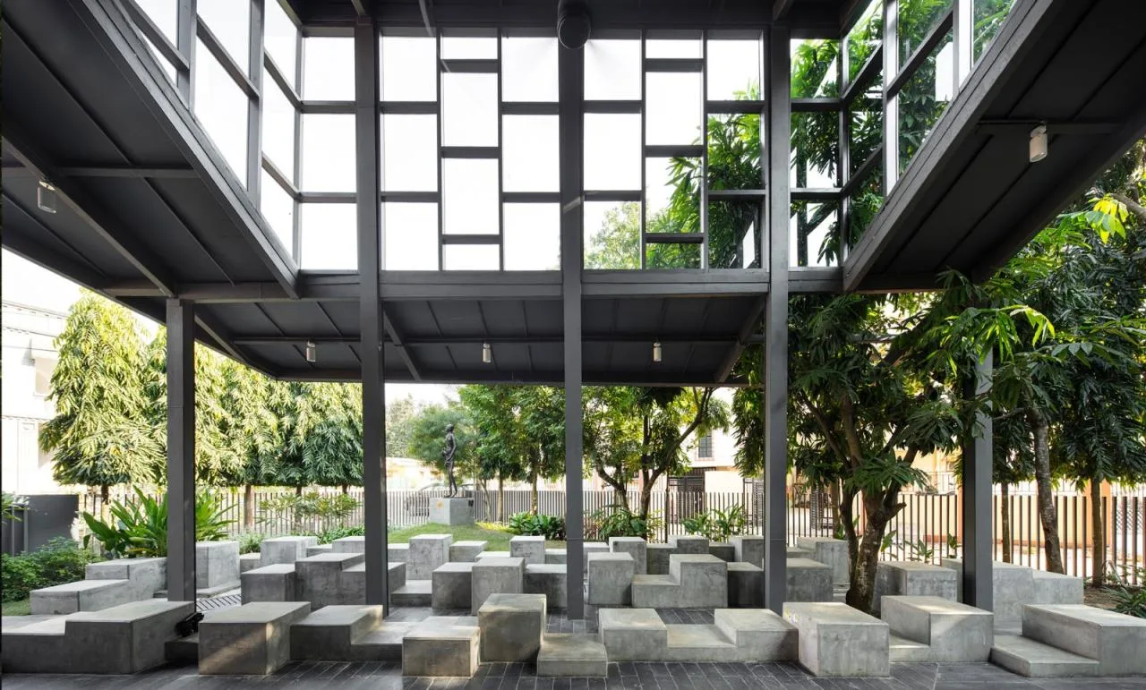 BIM Architecture | Arthshila Cultural Center - Cultural Adaptation and Reuse of Private Infrastructure/Abin Design Studio