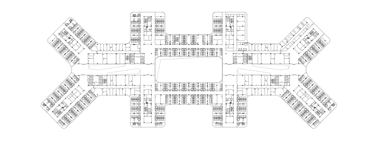 BIM Architecture | Shaping the Medical School Complex with Landscape Arteries: Southern University of Science and Technology School of Medicine and Southern University of Science and Technology Affiliated Hospital/Gabo Architectural Design Firm