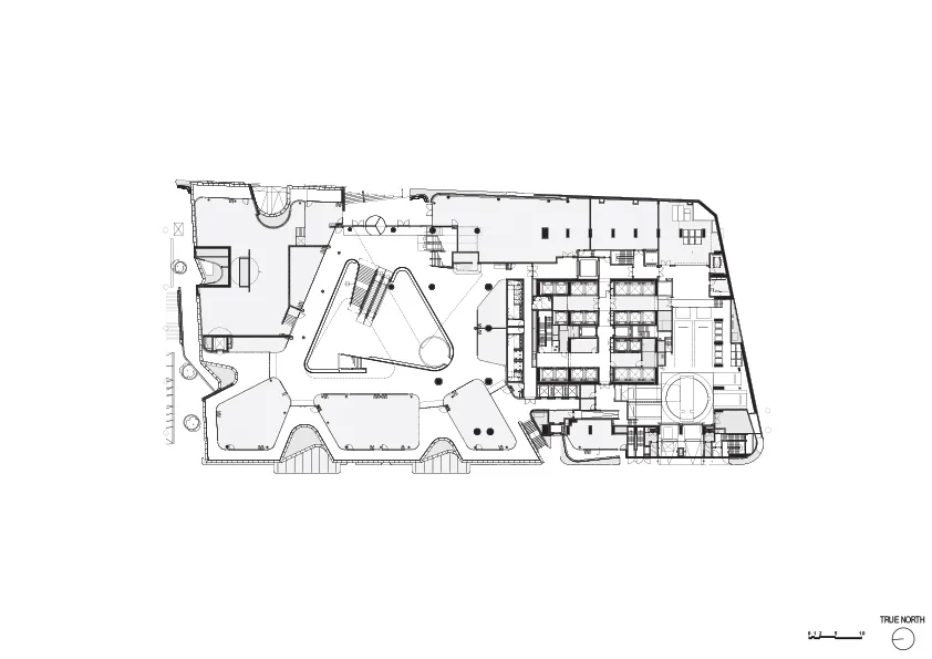 BIM architecture | First tower renovation in Quay Quarter, 'grafting' new floor slabs/3XN
