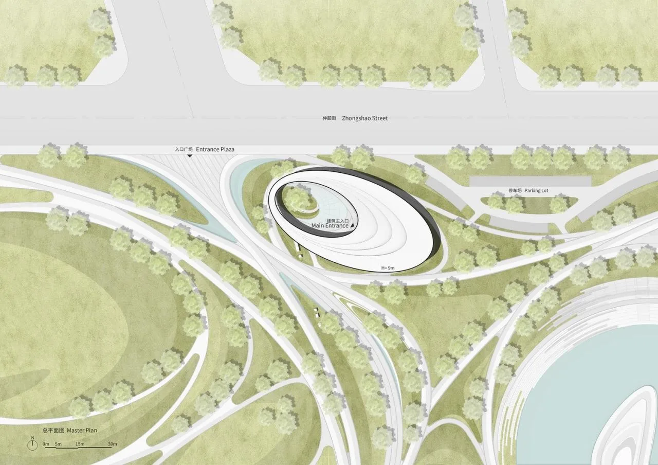BIM Architecture | Haikou Xixiu Park Visitor Center/Muda Architecture