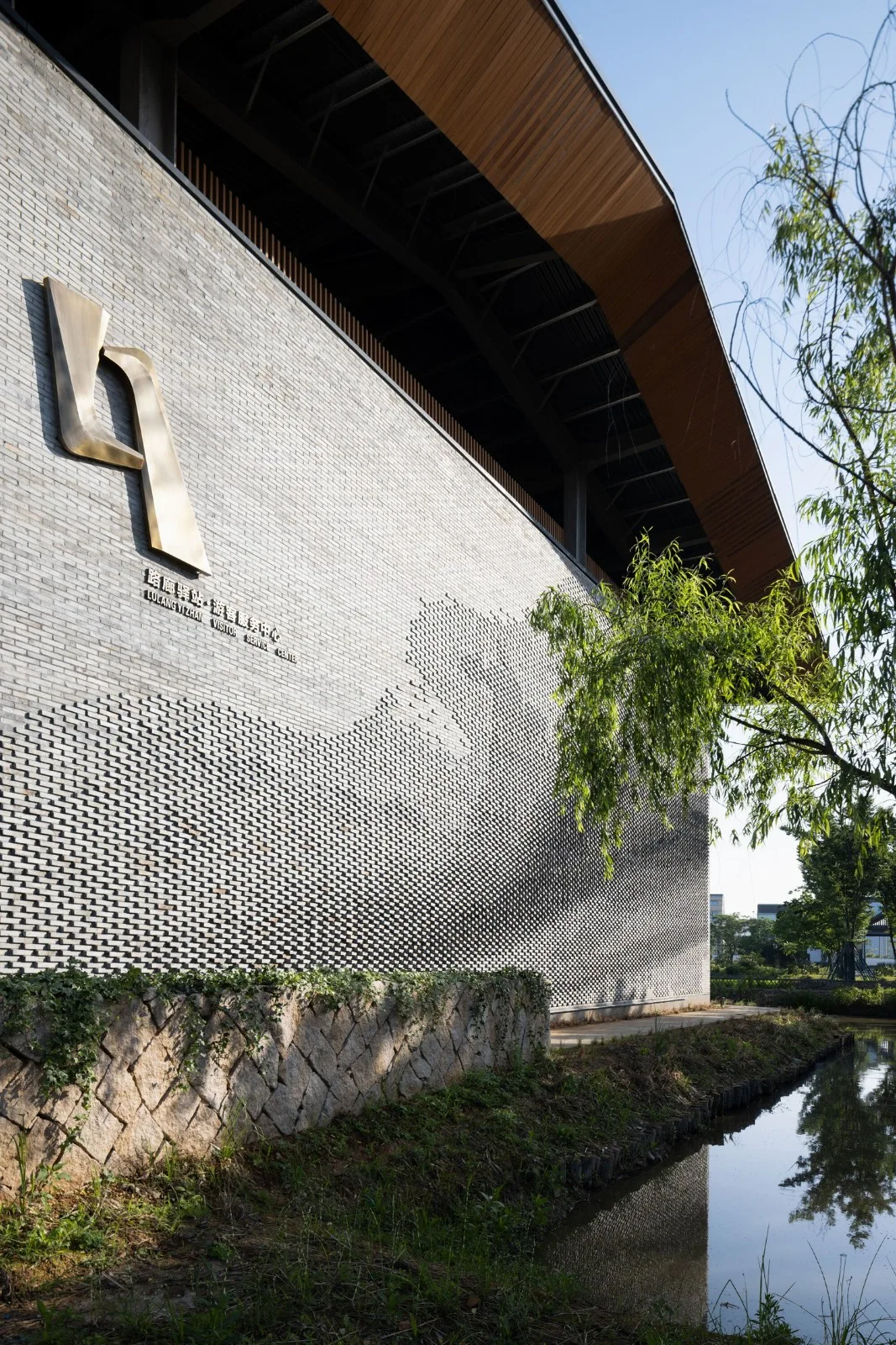 BIM Architecture | Landscape Architecture of Taizhou Lulang Post Station/Garden Building