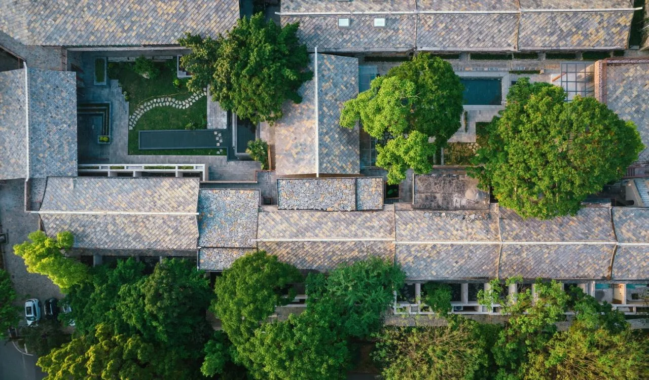 BIM Architecture | Poetic Dwelling Under the Waterfall: Yaojia Waterfall Village/Shanghai Yaoshun Architectural Design Co., Ltd