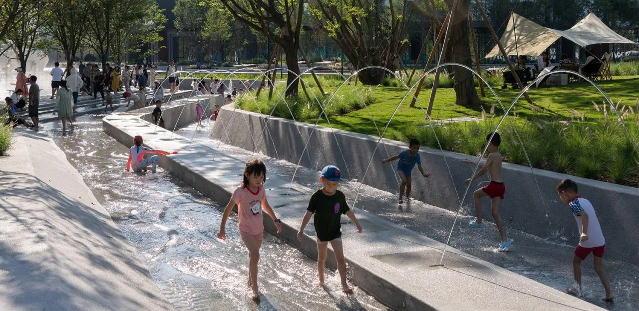 BIM Architecture | Landscape Design: Luhu Water Line Park/Lab D+H