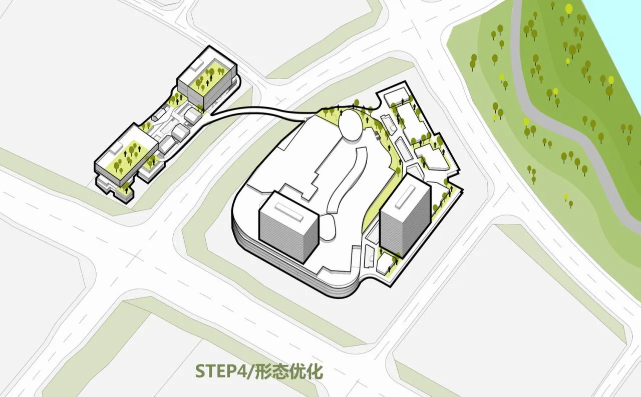 BIM Architecture | Landscape City · Taiwen City Square/Jianhe Architecture