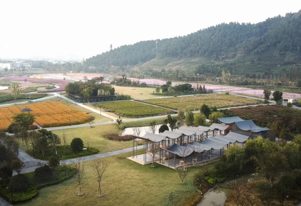 BIM Architecture | Jingshan Flower Sea Pavilion/Zhejiang Agriculture and Forestry University Landscape Design Institute+Hangzhou Dongwei Architecture