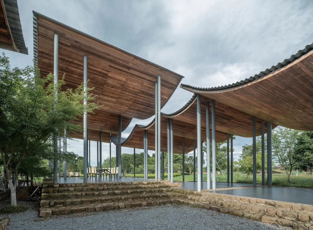 BIM Architecture | Jingshan Flower Sea Pavilion/Zhejiang Agriculture and Forestry University Landscape Design Institute+Hangzhou Dongwei Architecture