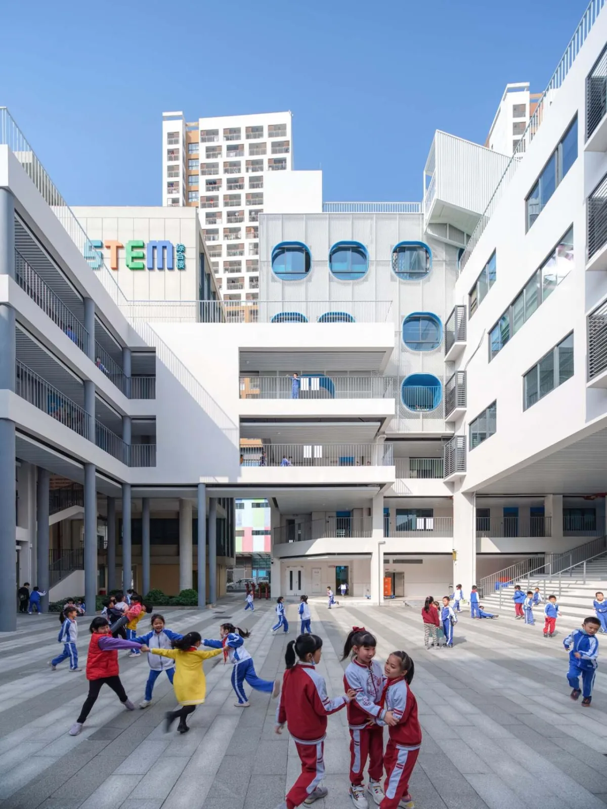 BIM Architecture | Learning Platform - Shenzhen Fuqiang Primary School/Zhongzhu Building