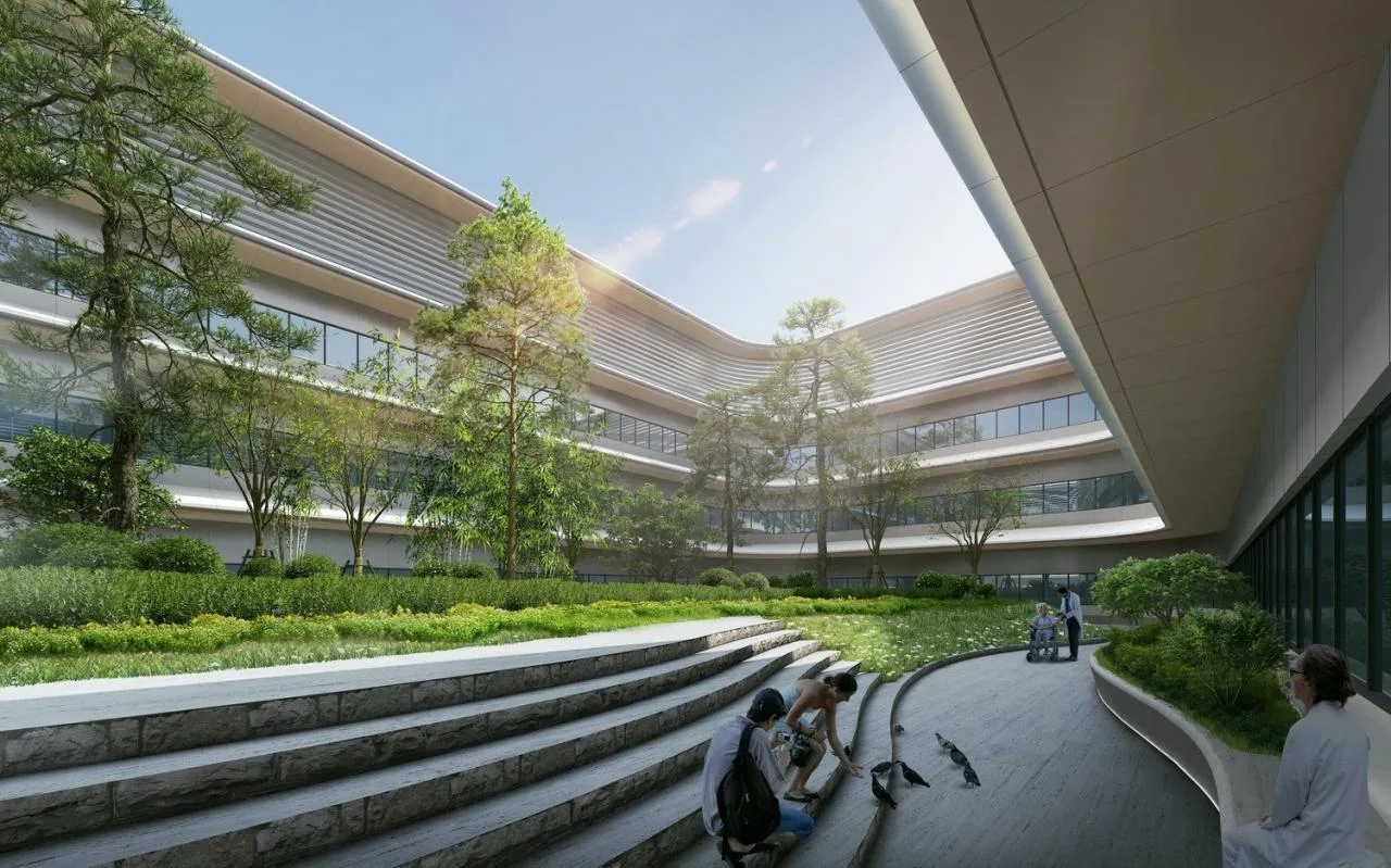BIM Architecture | Shaping the Medical School Complex with Landscape Arteries: Southern University of Science and Technology School of Medicine and Southern University of Science and Technology Affiliated Hospital/Gabo Architectural Design Firm