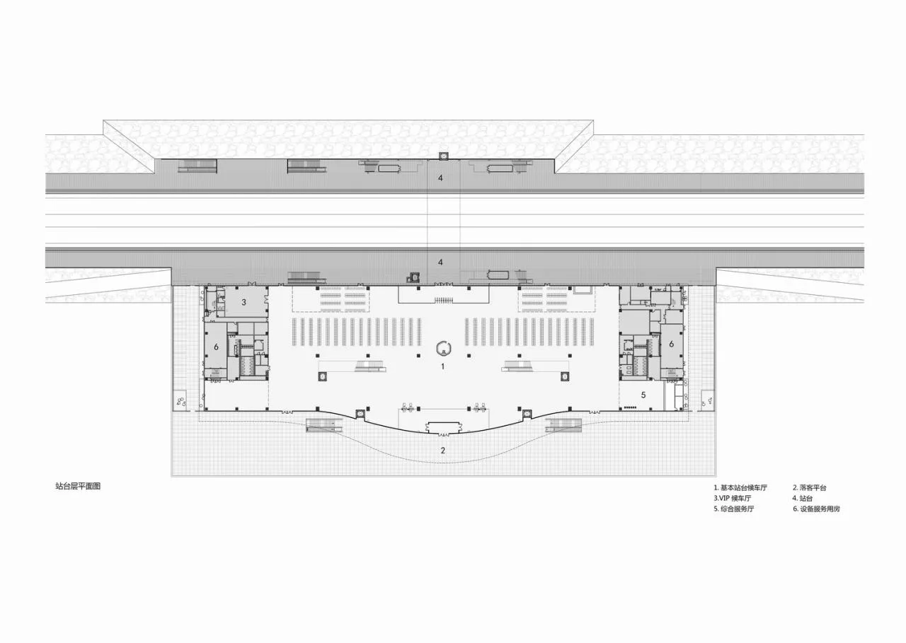 BIM Architecture | Newly built Wuyi section of Shanghai Chongqing Chengdu high-speed railway - Hanchuan East Station/Zhongnan Architectural Design Institute Co., Ltd