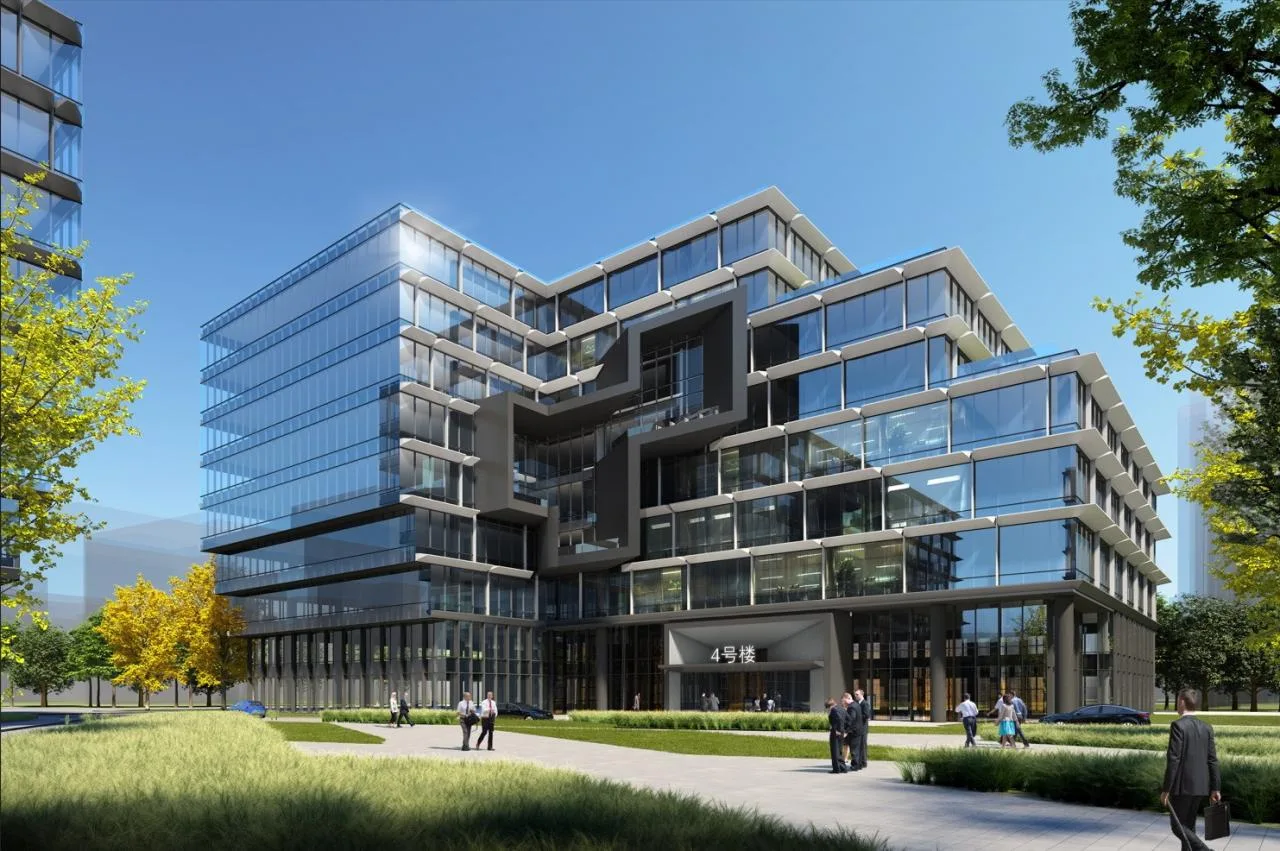 BIM Architecture | Rhythmic Oasis, Beyond Solidification Moment: Large enclosed buildings in the air/BAU Architecture and Urban Design Firm