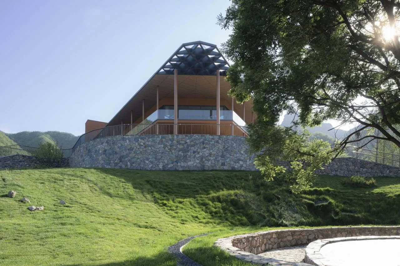 BIM Architecture | Turning into Stars in the Sky, a Quiet and Beautiful Soul Habitat: Shijiazhuang Ande Life Memorial Park · Cloud Mirror/Small Hidden Architecture