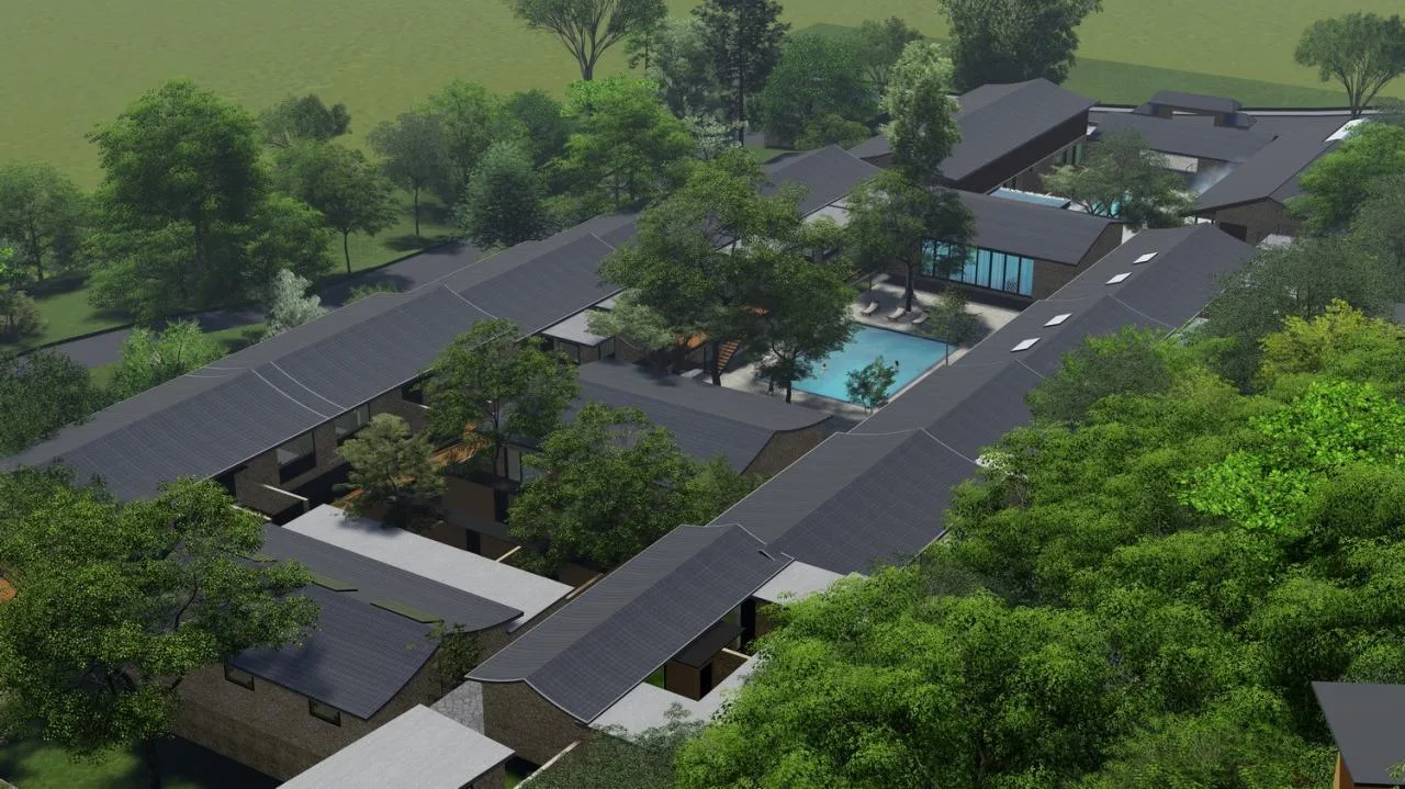 BIM Architecture | Poetic Dwelling Under the Waterfall: Yaojia Waterfall Village/Shanghai Yaoshun Architectural Design Co., Ltd