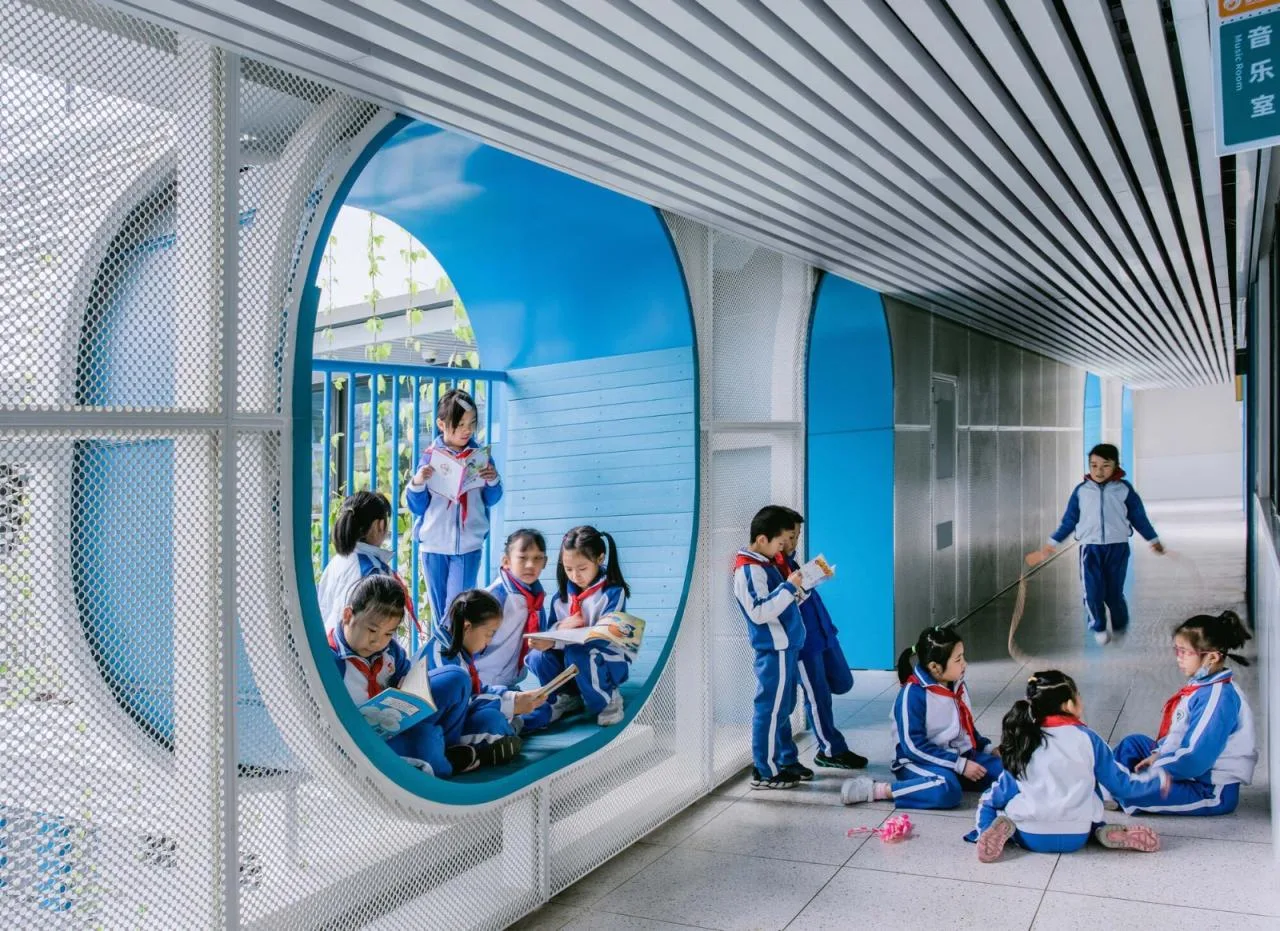 BIM Architecture | Learning Platform - Shenzhen Fuqiang Primary School/Zhongzhu Building