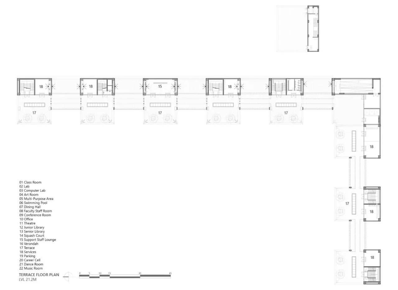 BIM Architecture | Shiv Nadar School/Stephane Paumier Architects