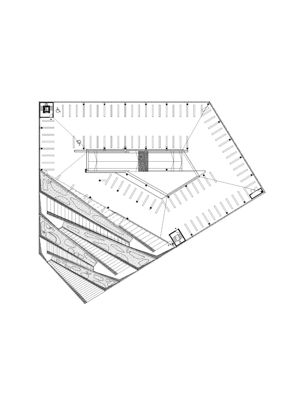 BIM Architecture | Saukonlaituri Terraced Parking Lot/ALA Architects