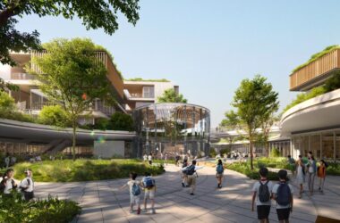 BIM Architecture: Embracing Childhood in Hangzhou’s Green Wilderness Town – The Future Campus of Qianjiang New City by 10 Design-BIM WORLD