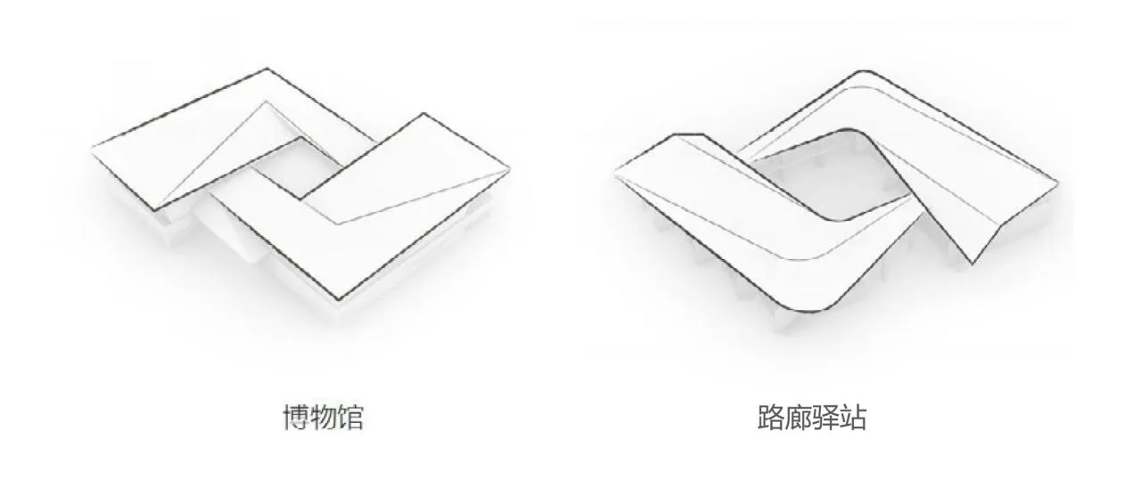 BIM Architecture | Landscape Architecture of Taizhou Lulang Post Station/Garden Building