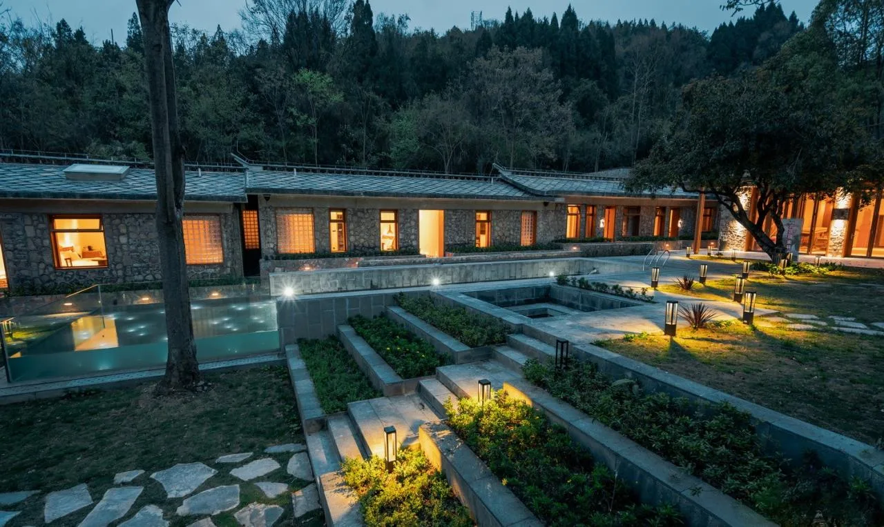 BIM Architecture | Poetic Dwelling Under the Waterfall: Yaojia Waterfall Village/Shanghai Yaoshun Architectural Design Co., Ltd