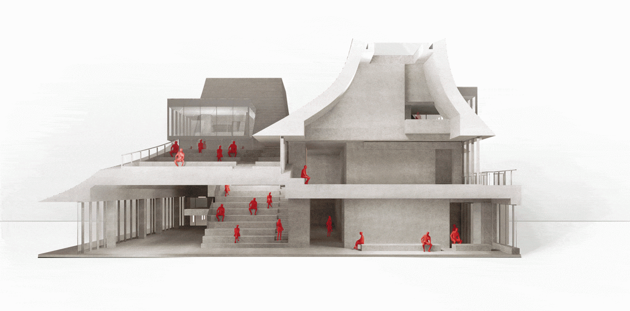BIM Architecture | Light Courtyard: Boxin Community Neighborhood Center/Meng Fanhao Line+Architectural Firm