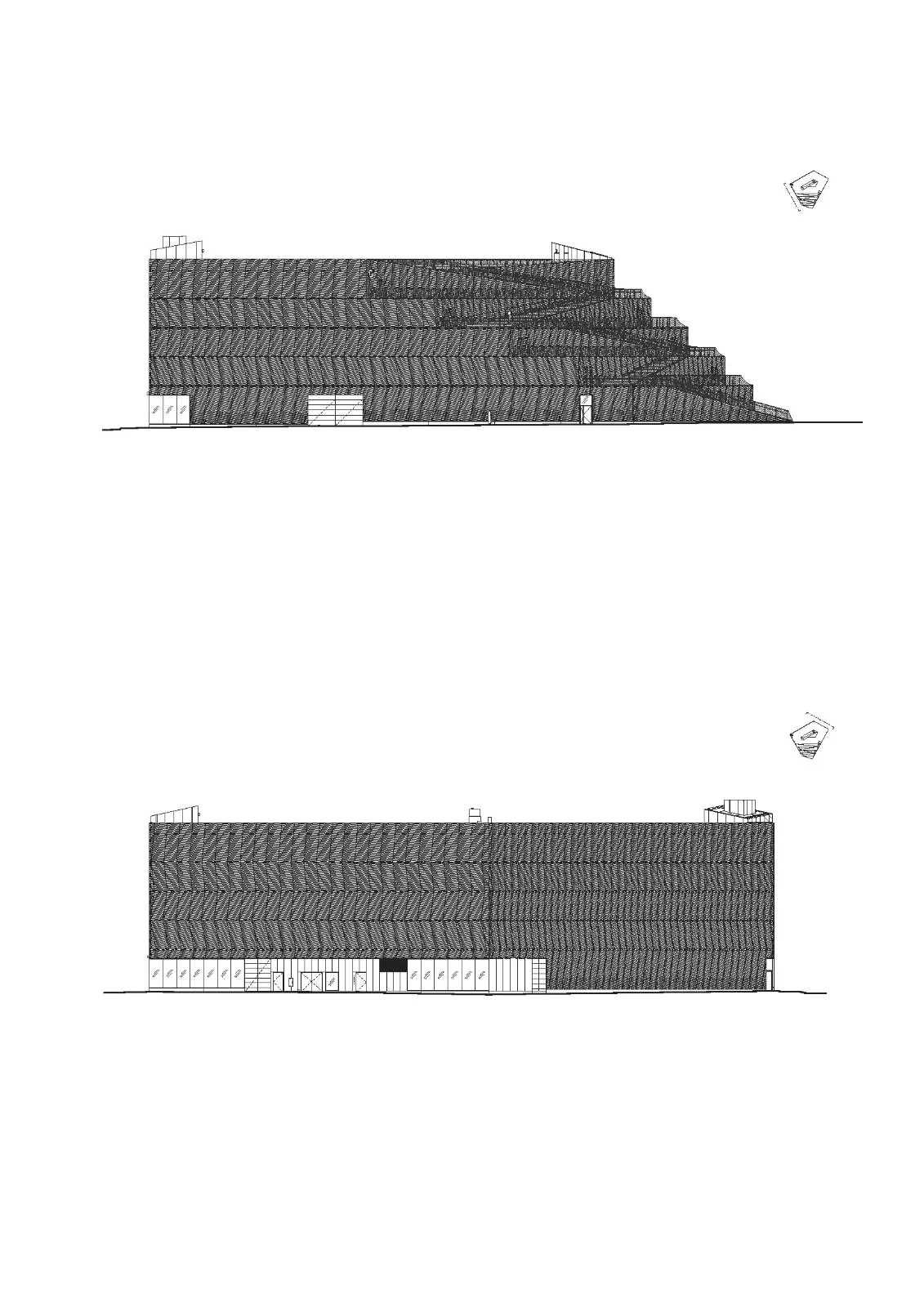 BIM Architecture | Saukonlaituri Terraced Parking Lot/ALA Architects