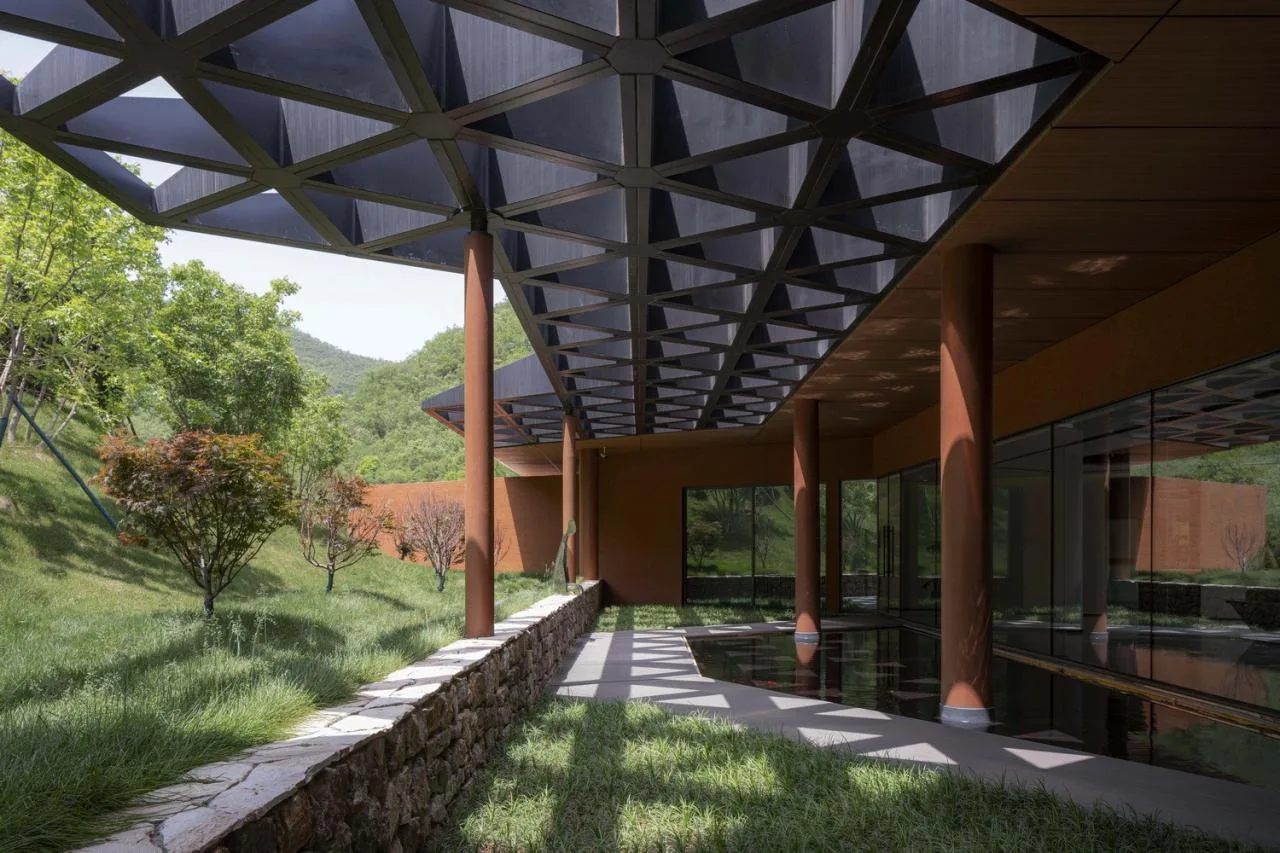 BIM Architecture | Turning into Stars in the Sky, a Quiet and Beautiful Soul Habitat: Shijiazhuang Ande Life Memorial Park · Cloud Mirror/Small Hidden Architecture