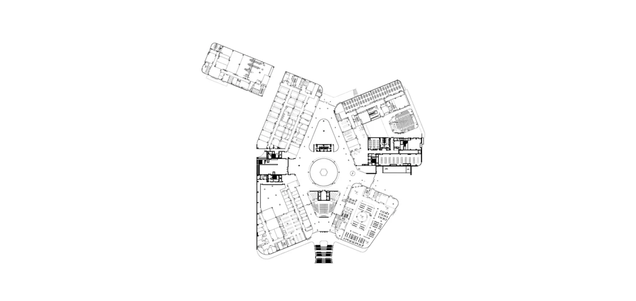 BIM Architecture | Shaping the Medical School Complex with Landscape Arteries: Southern University of Science and Technology School of Medicine and Southern University of Science and Technology Affiliated Hospital/Gabo Architectural Design Firm