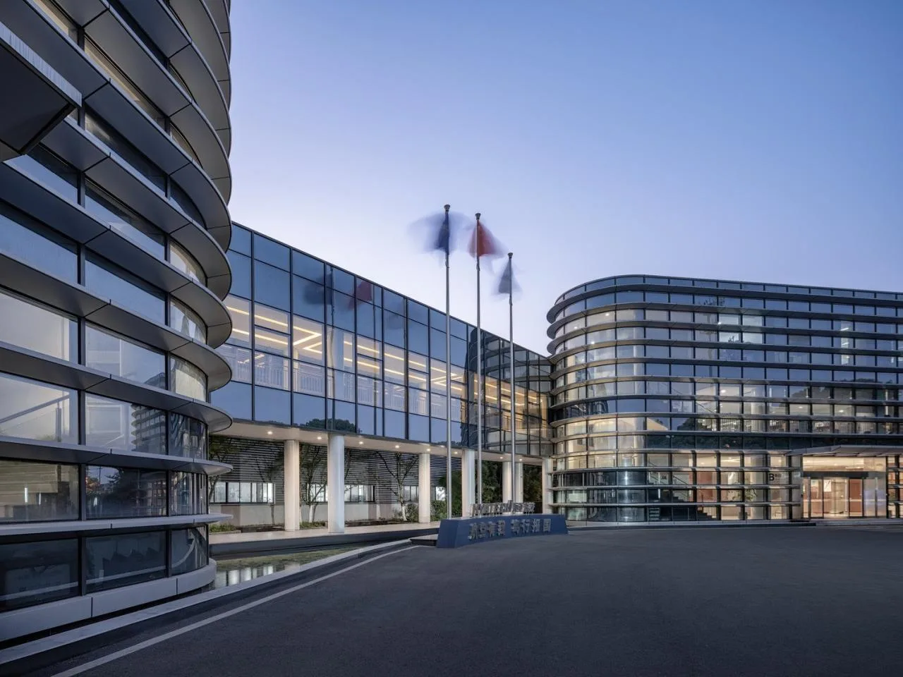 BIM Architecture | Building Sample for the Development of Private Enterprises in Southern Jiangsu: Hangya Technology Headquarters Office Building/Meter sized Building