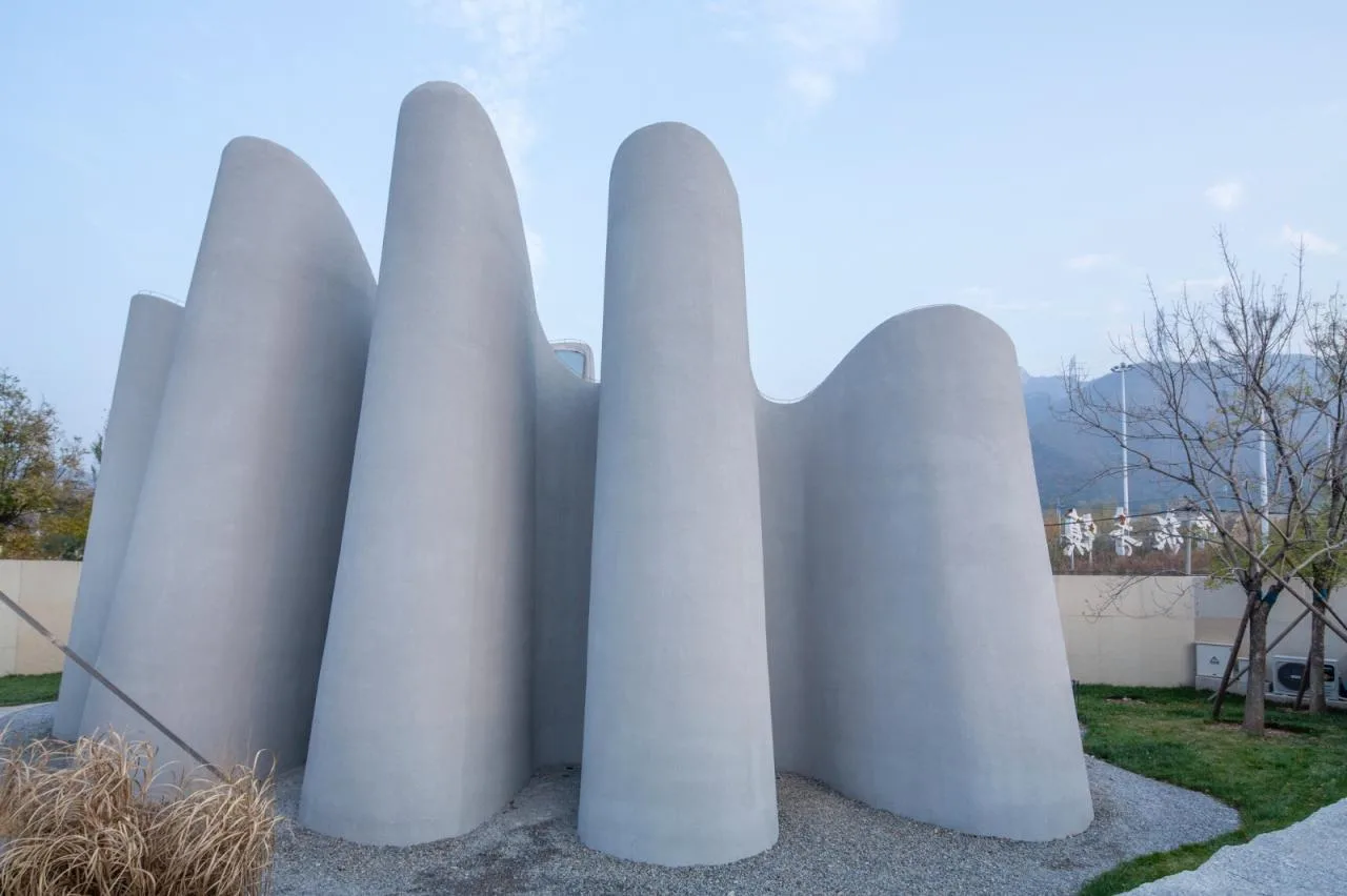 BIM Architecture | Tianguang Handwashing Hall/Crowdbuilding