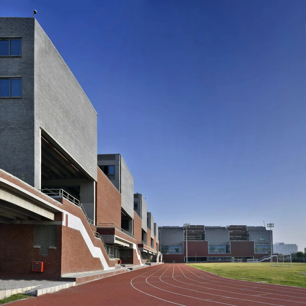 BIM Architecture | Shiv Nadar School/Stephane Paumier Architects