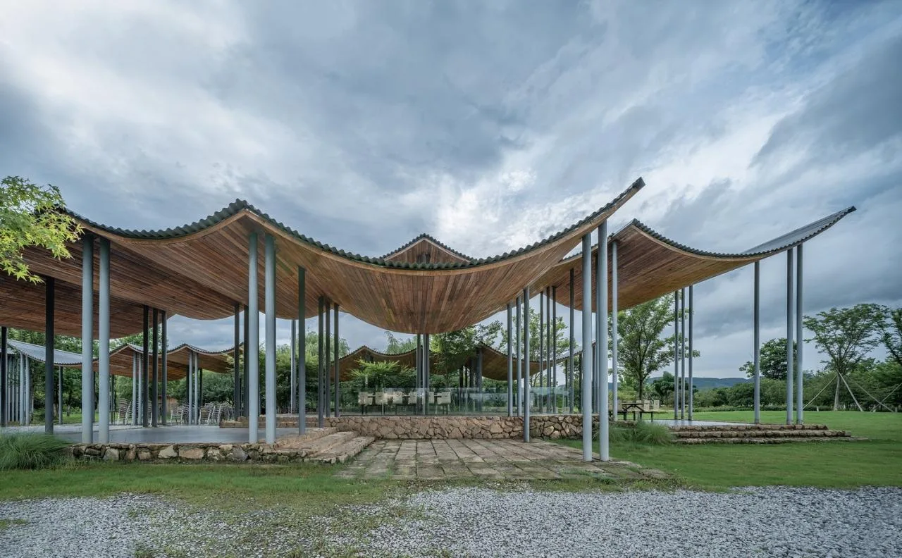 BIM Architecture | Jingshan Flower Sea Pavilion/Zhejiang Agriculture and Forestry University Landscape Design Institute+Hangzhou Dongwei Architecture