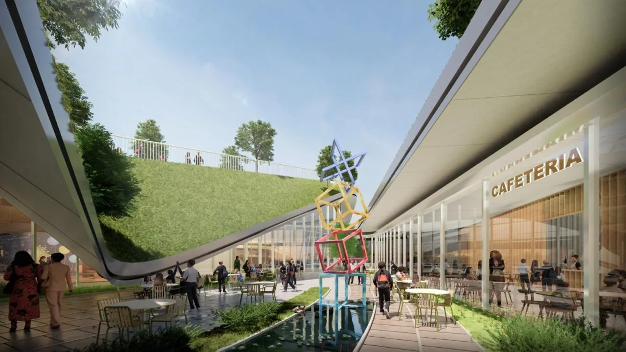 BIM Architecture | Embracing Childhood in the 'Green Wilderness Town' Original: Future Campus of Qianjiang New City in Hangzhou/10 Design