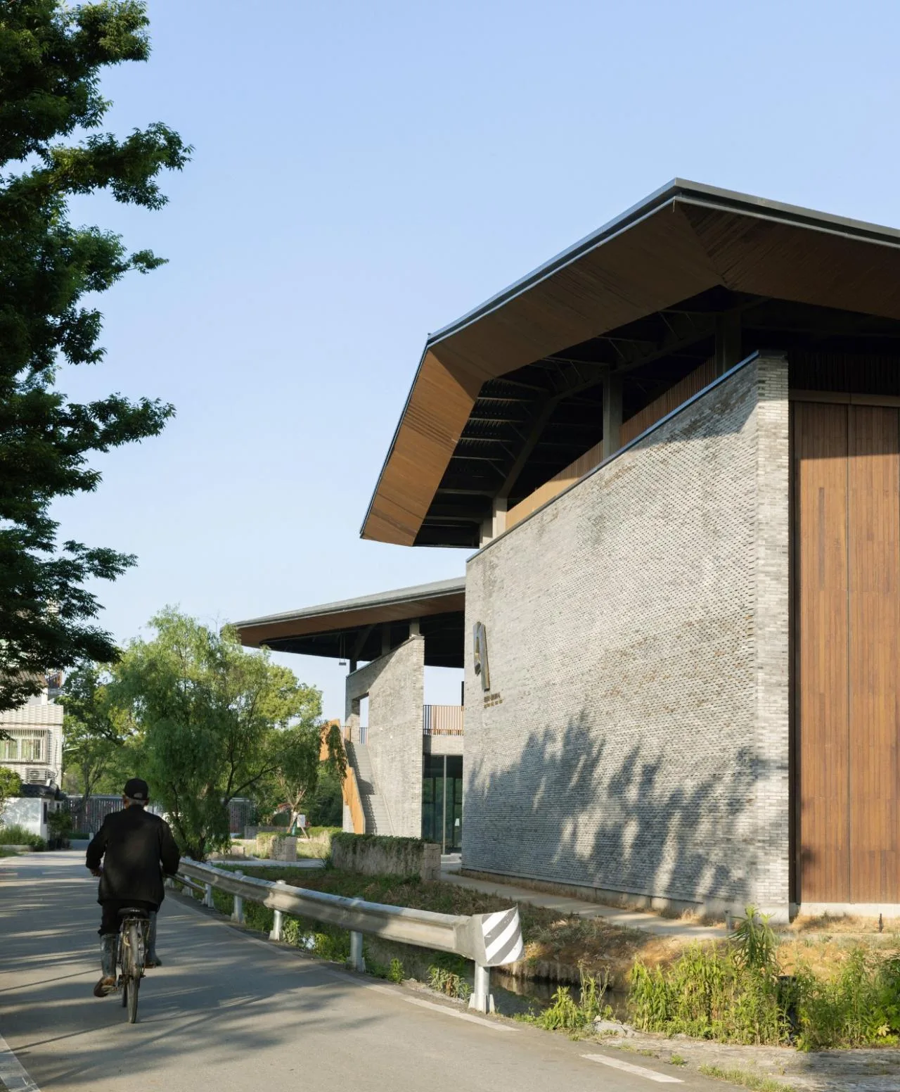 BIM Architecture | Landscape Architecture of Taizhou Lulang Post Station/Garden Building