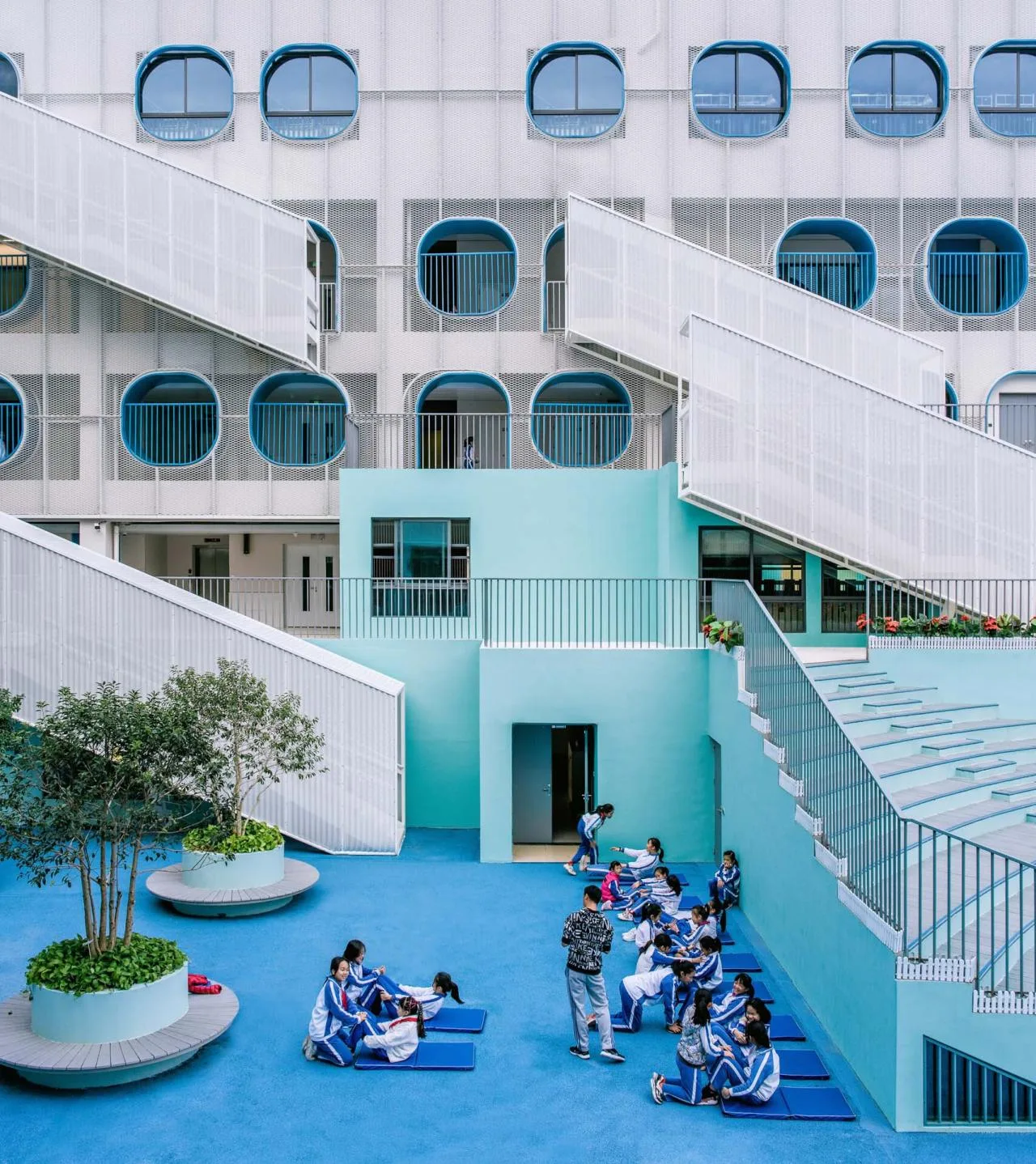 BIM Architecture | Learning Platform - Shenzhen Fuqiang Primary School/Zhongzhu Building