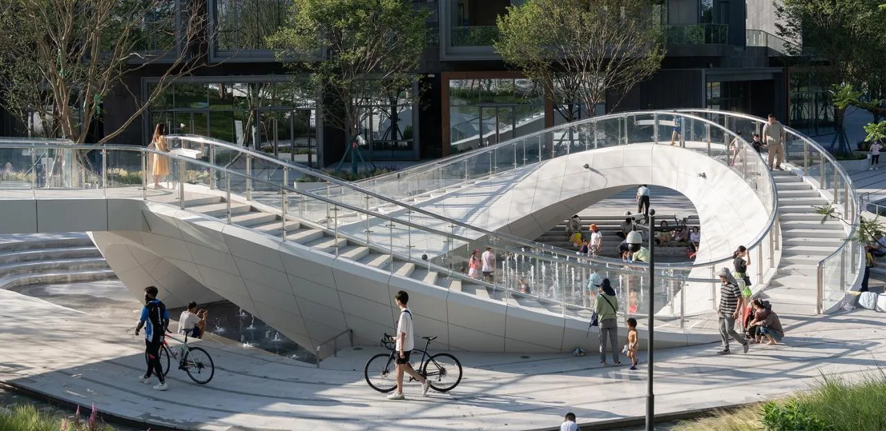 BIM Architecture | Landscape Design: Luhu Water Line Park/Lab D+H
