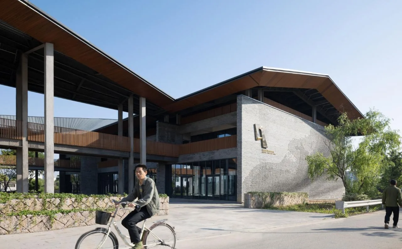 BIM Architecture | Landscape Architecture of Taizhou Lulang Post Station/Garden Building