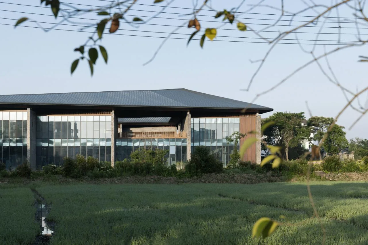 BIM Architecture | Landscape Architecture of Taizhou Lulang Post Station/Garden Building