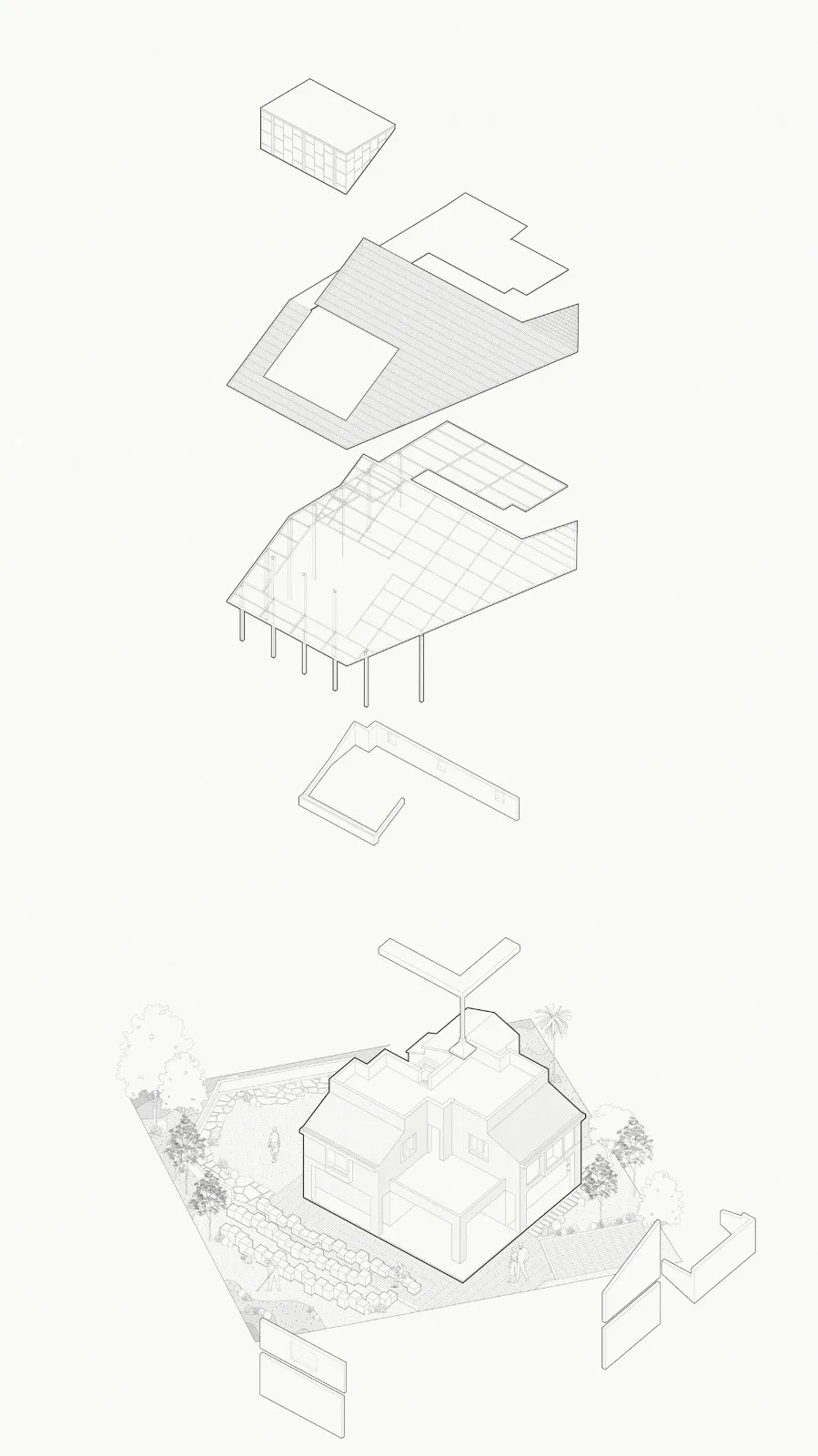 BIM Architecture | Arthshila Cultural Center - Cultural Adaptation and Reuse of Private Infrastructure/Abin Design Studio