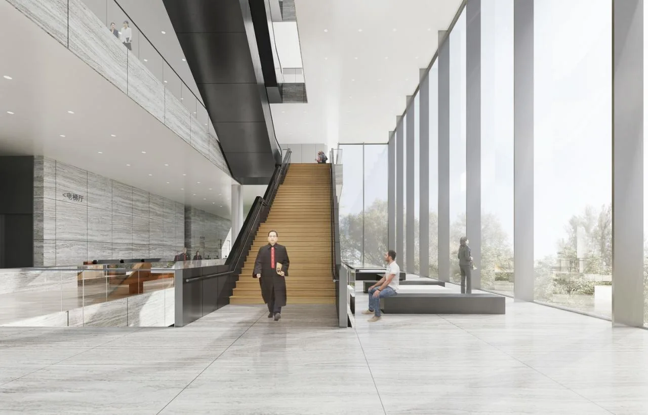 BIM Architecture | Solidified Justice • Changzhou Intermediate People's Court Expansion/Jianhe Architecture