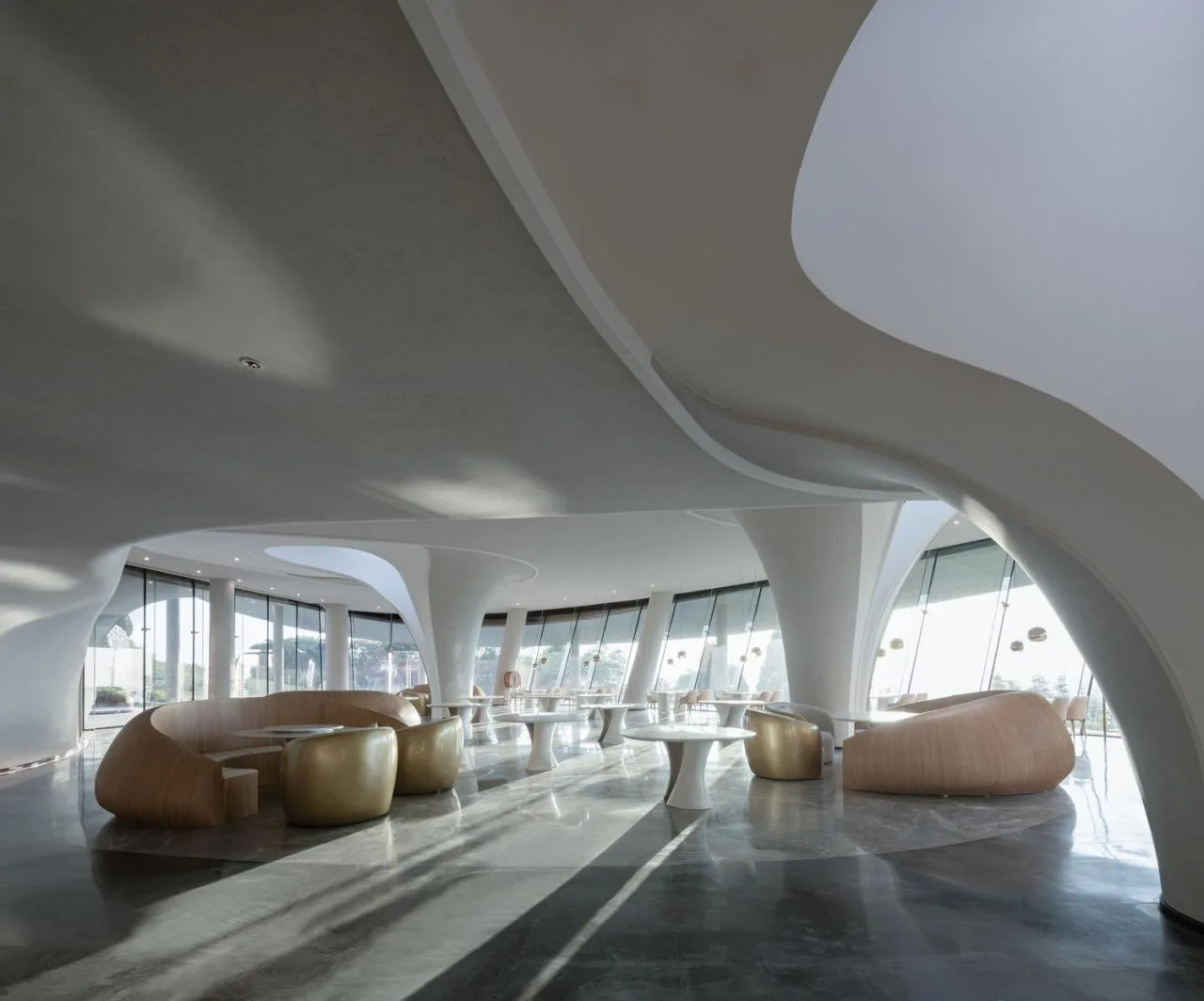 BIM Architecture | Longquan Mountain Mirror High Altitude Platform/BUZZ Architecture Firm