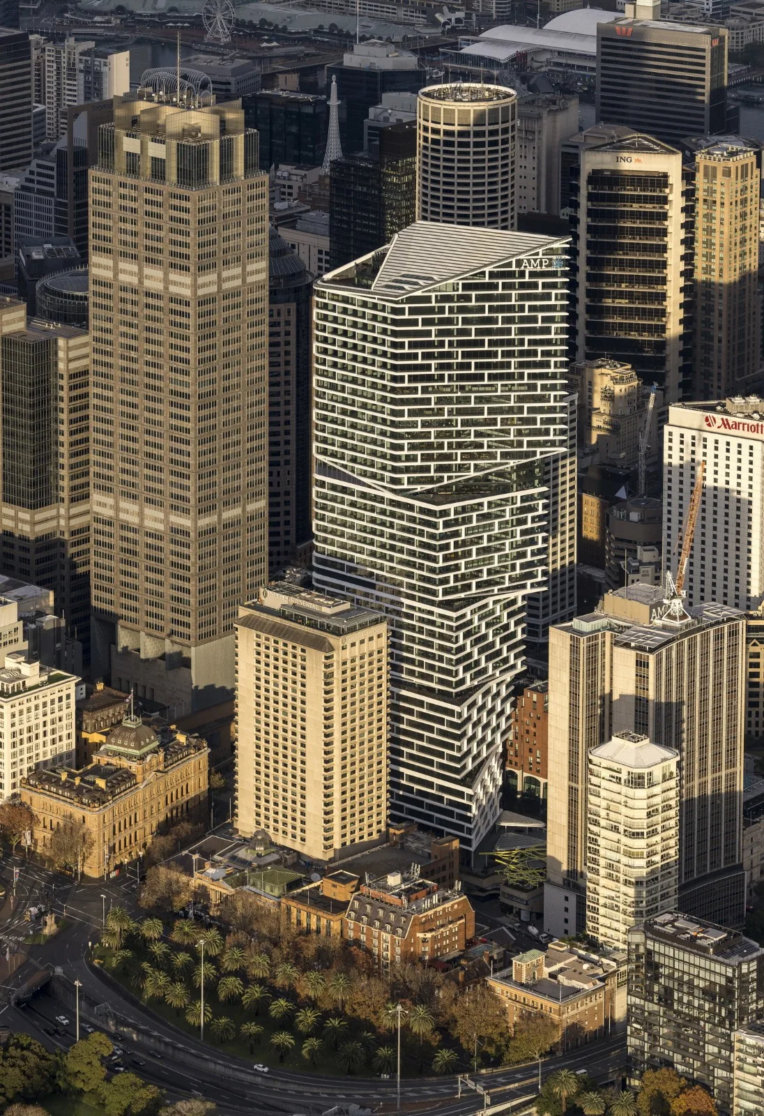 BIM architecture | First tower renovation in Quay Quarter, 'grafting' new floor slabs/3XN