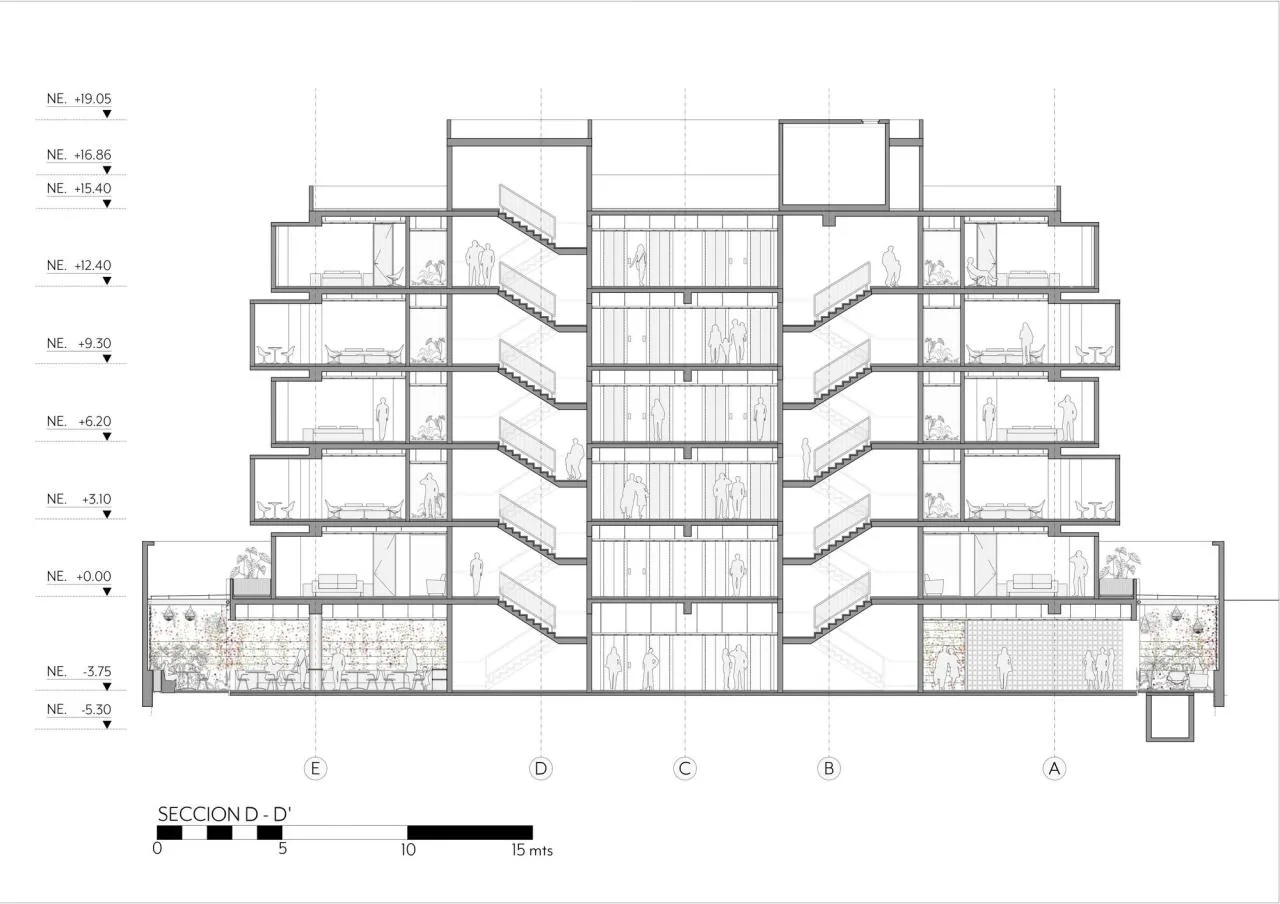 BIM Architecture | BA'RA Hotel/Plan: b arquitectos