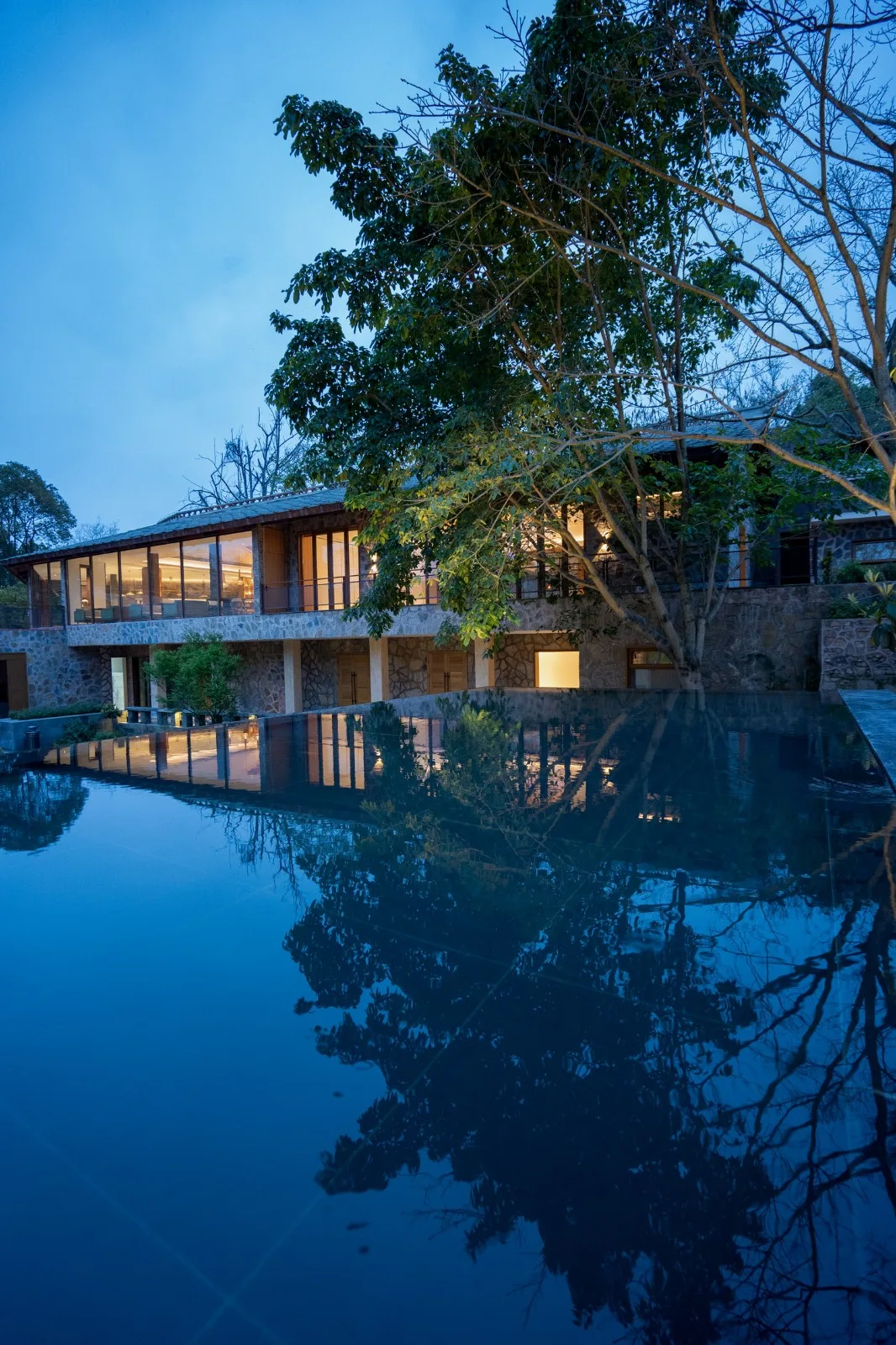 BIM Architecture | Poetic Dwelling Under the Waterfall: Yaojia Waterfall Village/Shanghai Yaoshun Architectural Design Co., Ltd