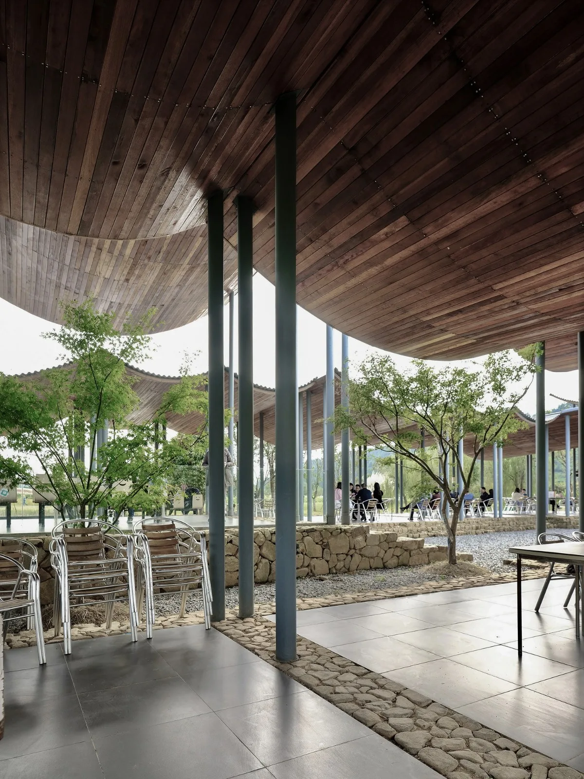 BIM Architecture | Jingshan Flower Sea Pavilion/Zhejiang Agriculture and Forestry University Landscape Design Institute+Hangzhou Dongwei Architecture