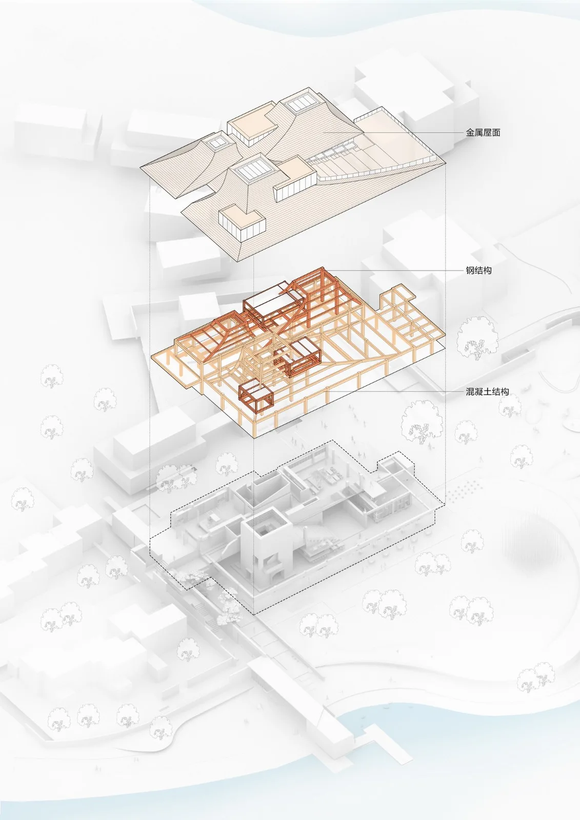 BIM Architecture | Light Courtyard: Boxin Community Neighborhood Center/Meng Fanhao Line+Architectural Firm