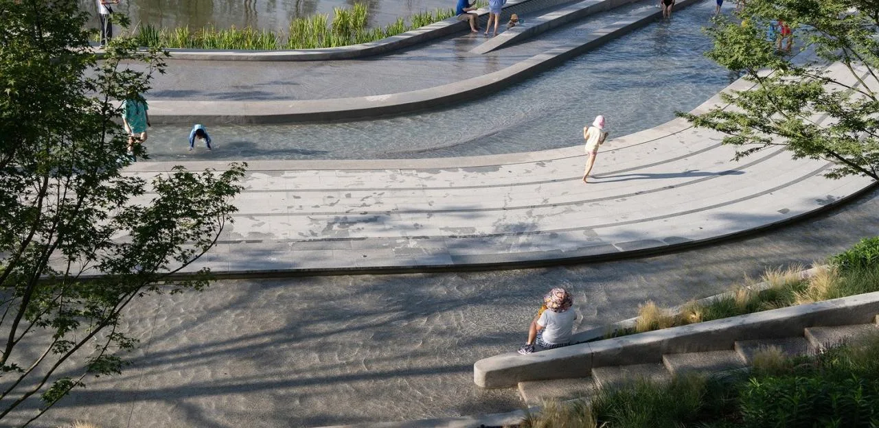BIM Architecture | Landscape Design: Luhu Water Line Park/Lab D+H
